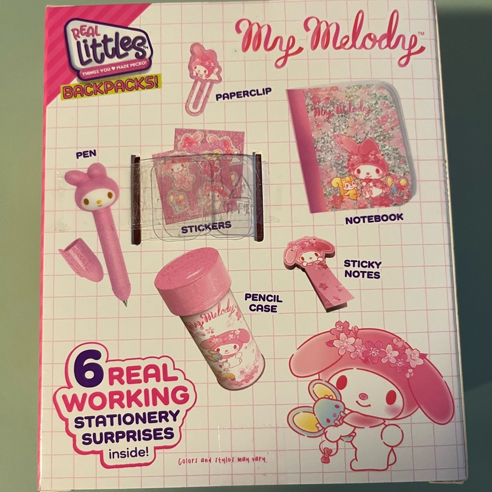 Keroppi & My Melody Real Littles Micro Backpack - Picture 10 of 12